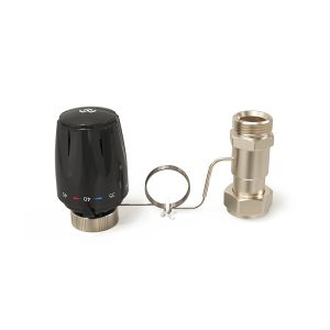 Термостатическая головка Varmega VM118 с выносным проточным датчиком