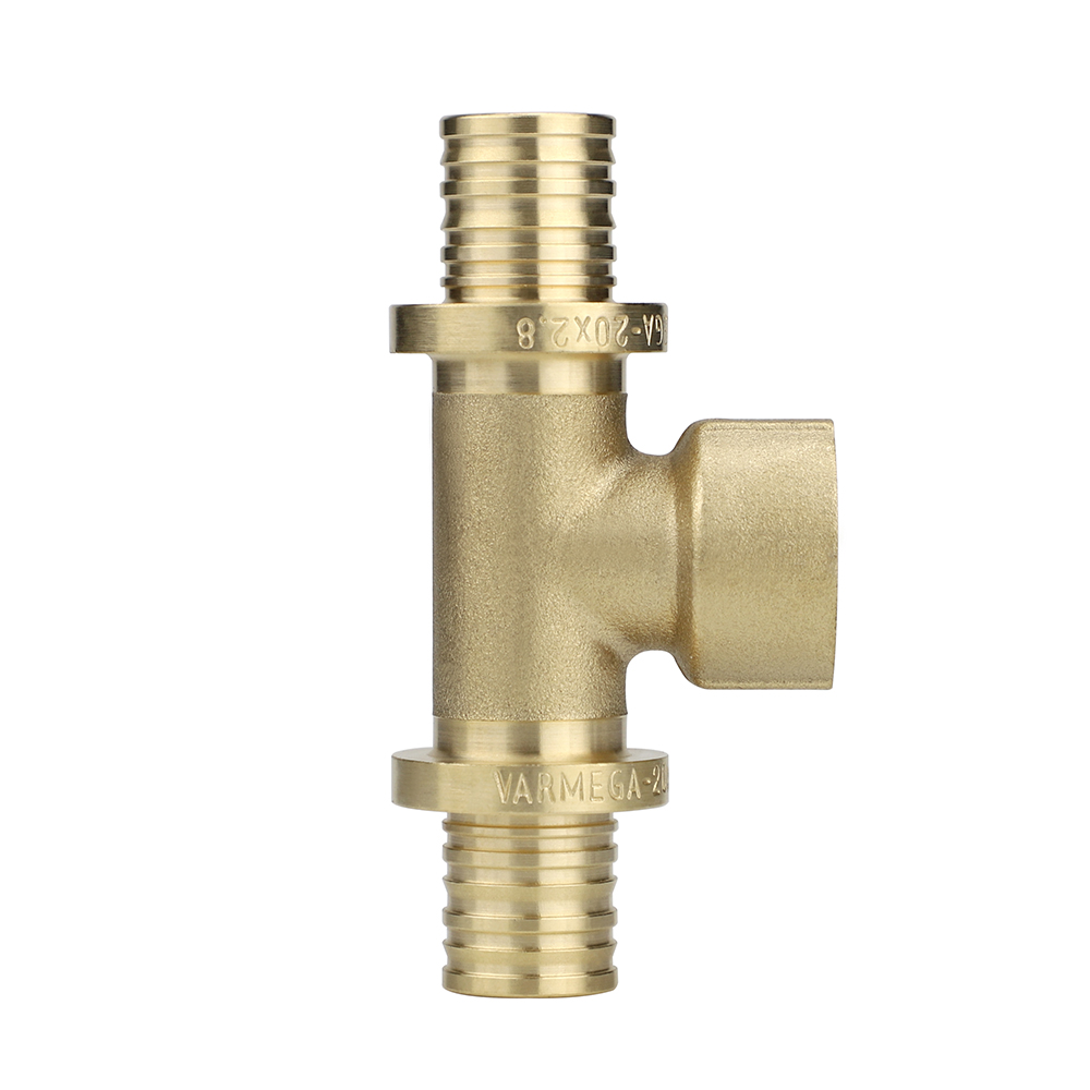 Тройник Varmega Slide-fit с внутренней резьбой
