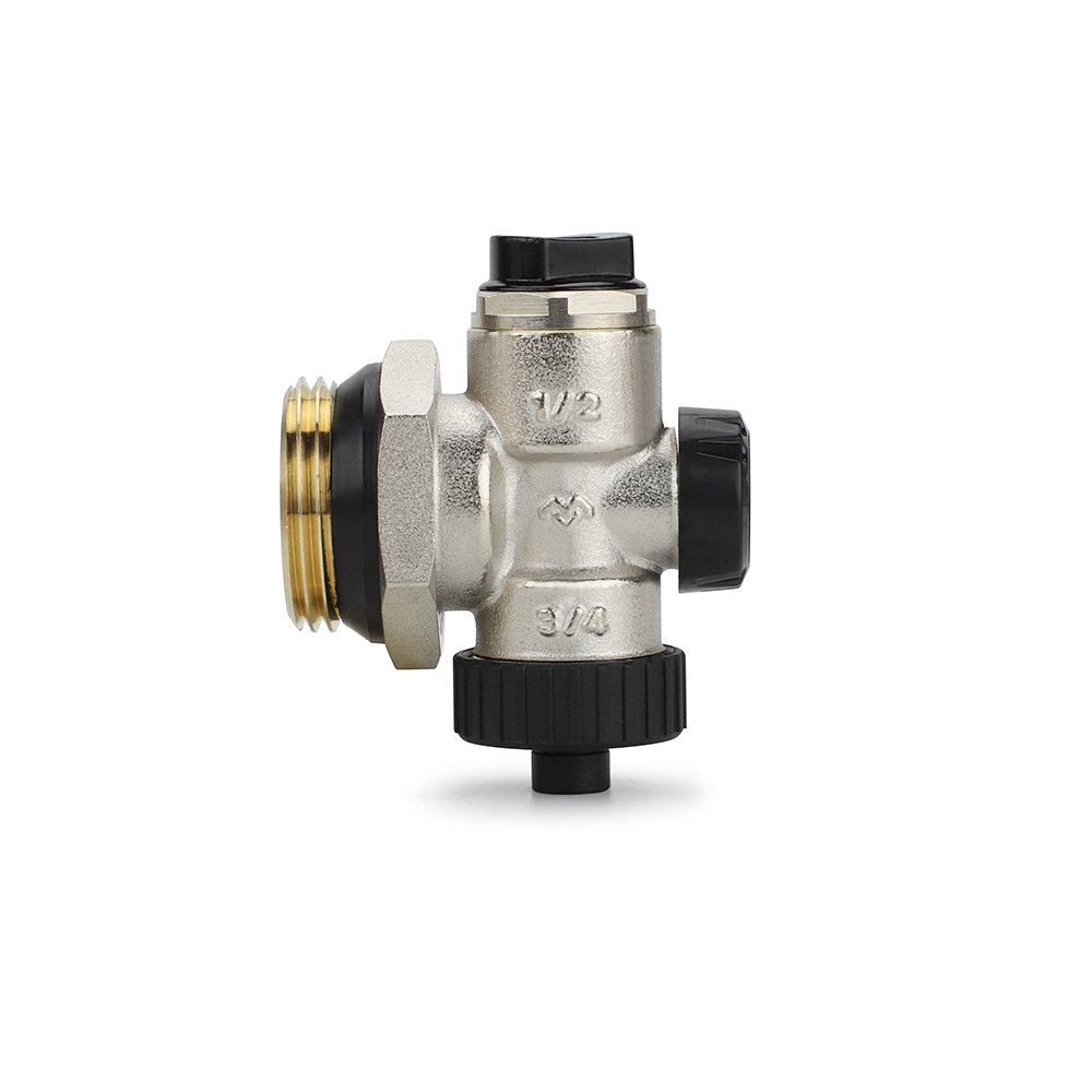 Концевая группа Varmega VM159 с дренажным вентилем и ручным воздухоотводчиком